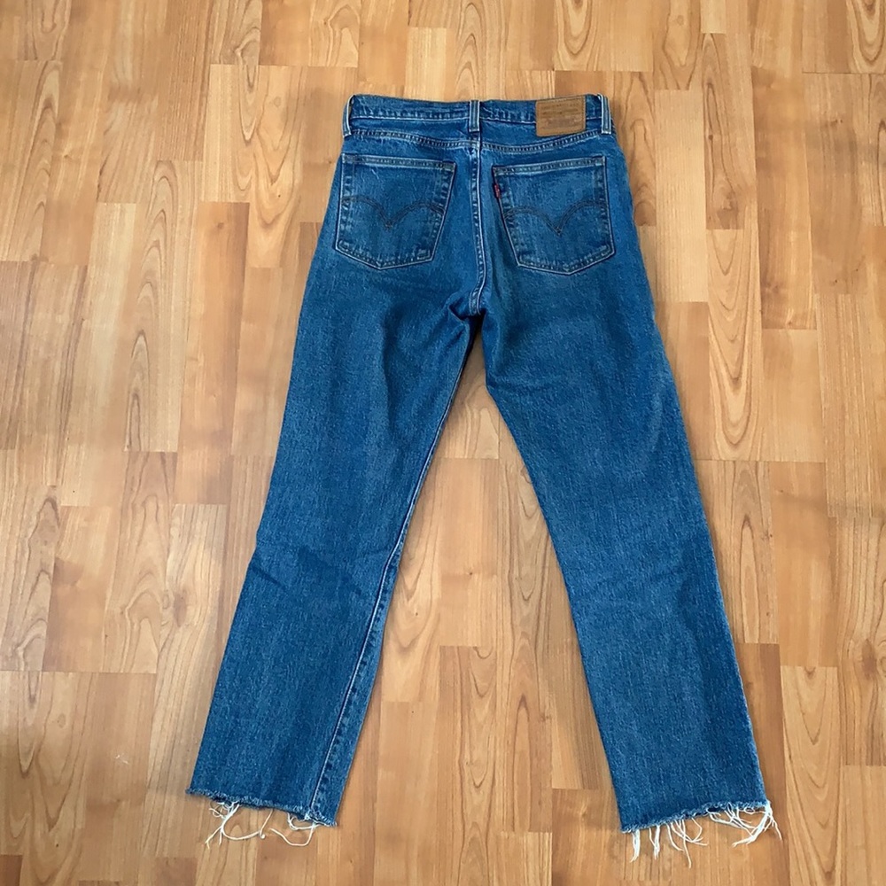 LEVI’S Wedgie Straight Ankle Jeans